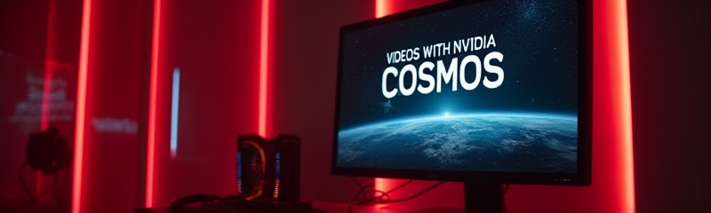 Featured image for Turn your computer into an AI machine - AI videos with ComfyUI and NVIDIA Cosmos models
